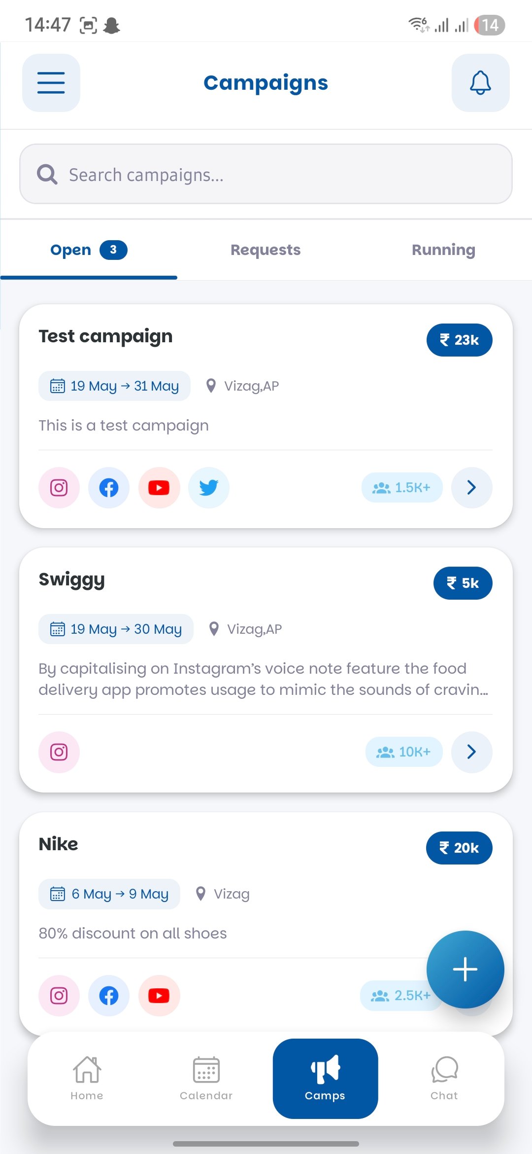 App Campaigns