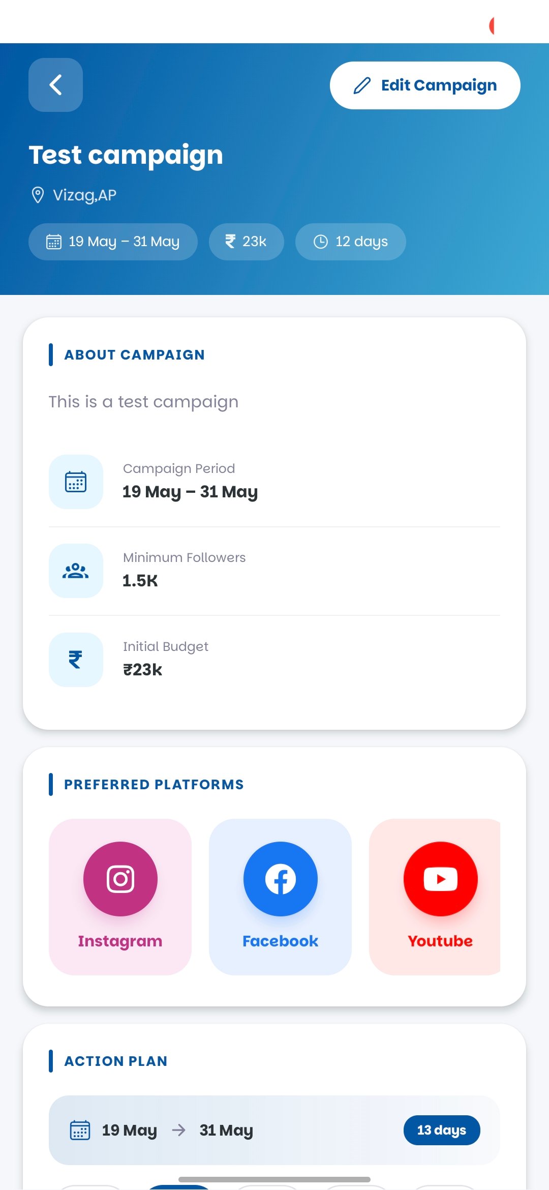 Campaign Detail